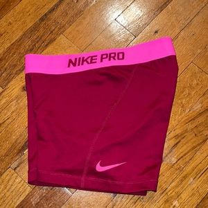 Nike spandex shorts! Size small
